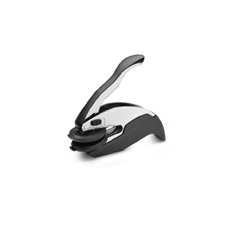 Sello personalizado en relieve Sello personalizado en relieve